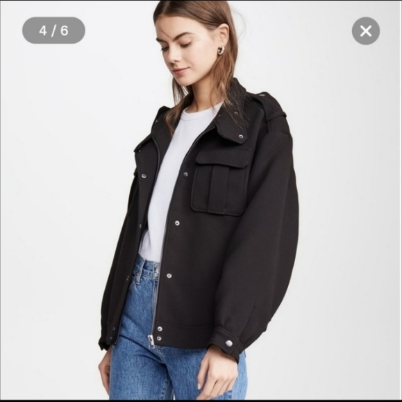 ba&sh Swing Jacket Black Size Small - Picture 1 of 7